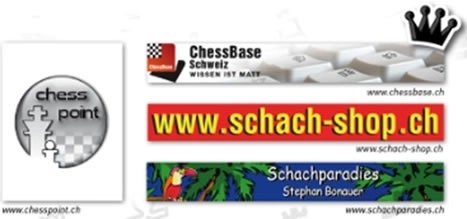 Schweizer Schachshops unterstützen das Schweizer Schach