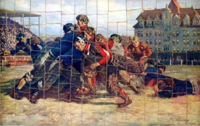 Die Geschichte des Puzzles: ein Teilchen nach dem anderen