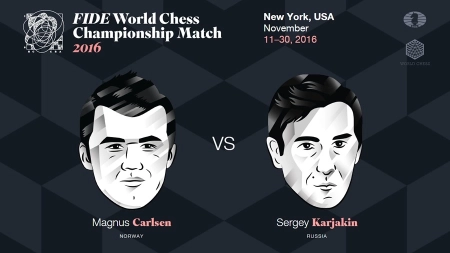 Schachweltmeisterschaft 2016: Magnus Carlsen vs. Sergey Karjakin