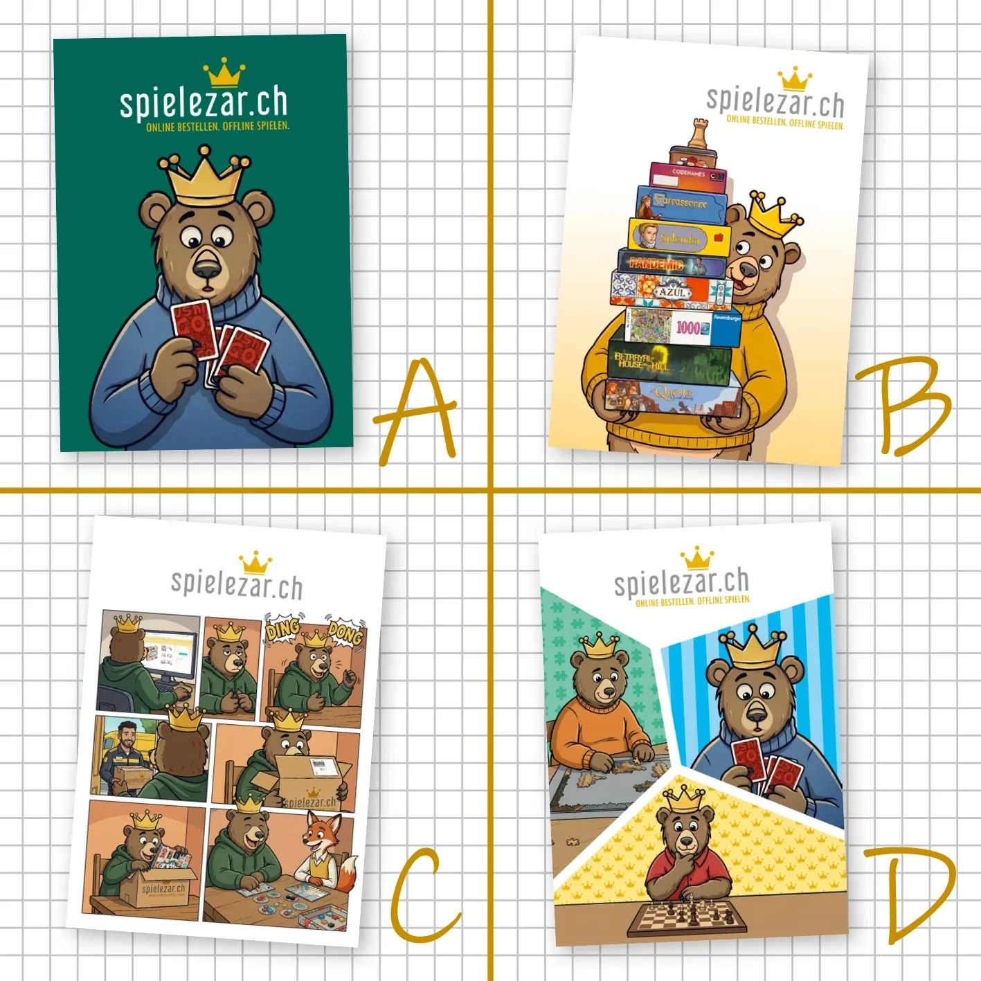 👉 Du entscheidest: Wie soll unser neues Notizblöckli aussehen?🎨Unser beliebtes Spielezar-Notizblöckli braucht ein neues