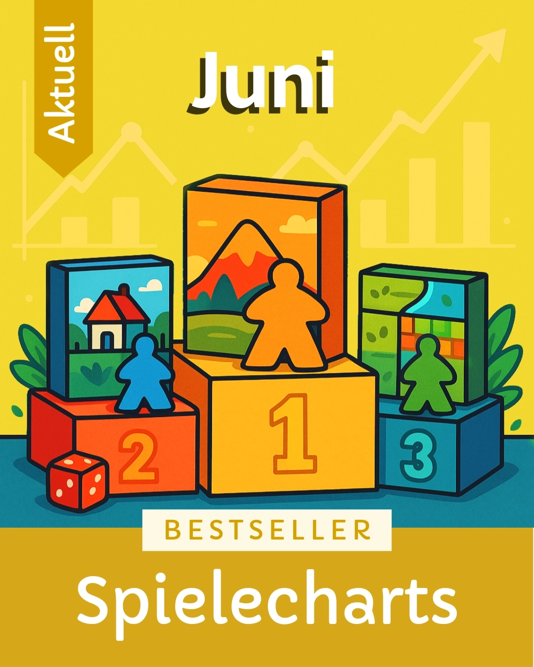 Die Spielezar-Bestseller im Juni! 🏆🎲Toy Battle hat seinen Platz an der Sonne erfolgreich verteidigt! ✨Neben erfrischend