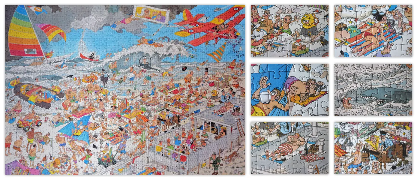 Van Haasteren Puzzle (Foto: Lia von https://puzzlemanie.blogspot.com/)