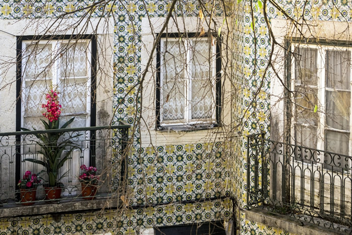 Azulejos in Portugals Strassen