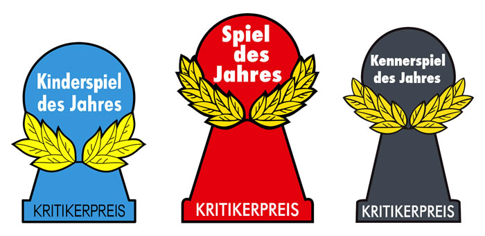 Die Spiel des Jahres Logos