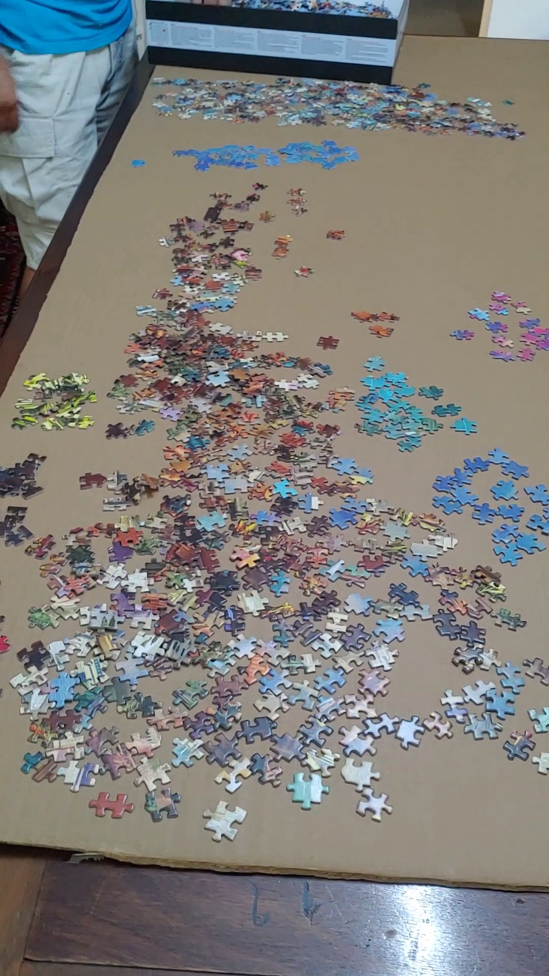 Wir starten endlich die zweite Hälfte vom 8000er Puzzle 😎🙆‍♂️
