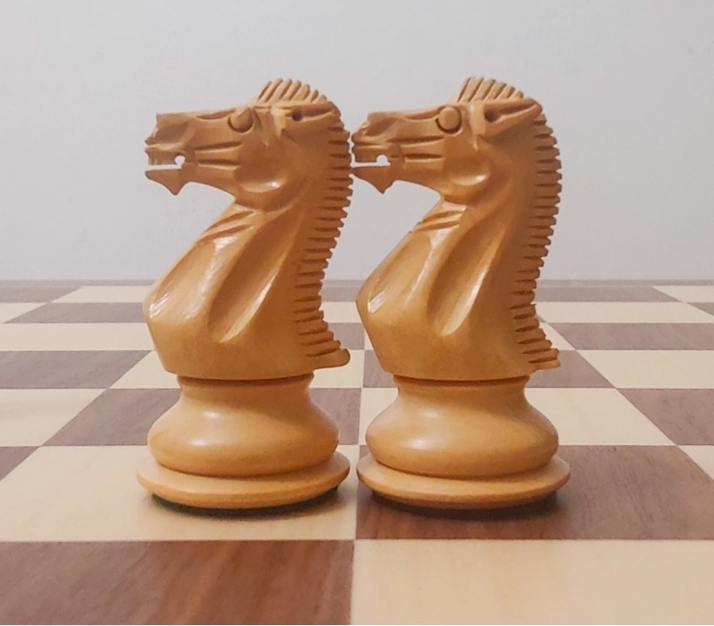Schachfiguren Royal Staunton Schwarz - 90mm - Bilderupload von Kunden