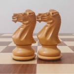 Schachfiguren Royal Staunton Schwarz - 90mm - Bilderupload von Kunden