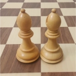 Schachfiguren Royal Staunton Schwarz - 90mm - Bilderupload von Kunden