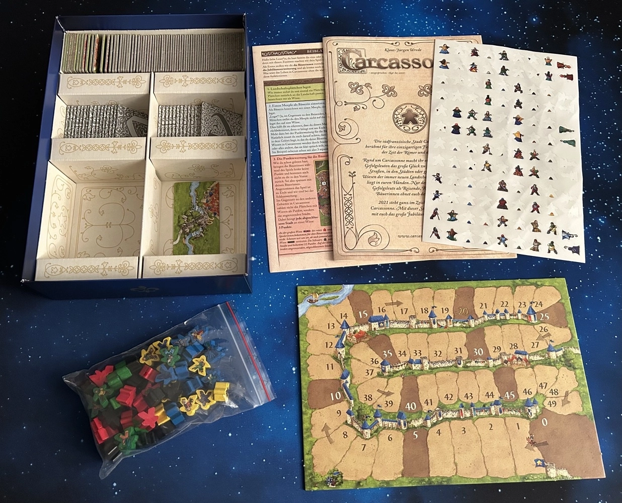 Carcassonne 20th Anniversary Edition - EN - Bilderupload von Kunden