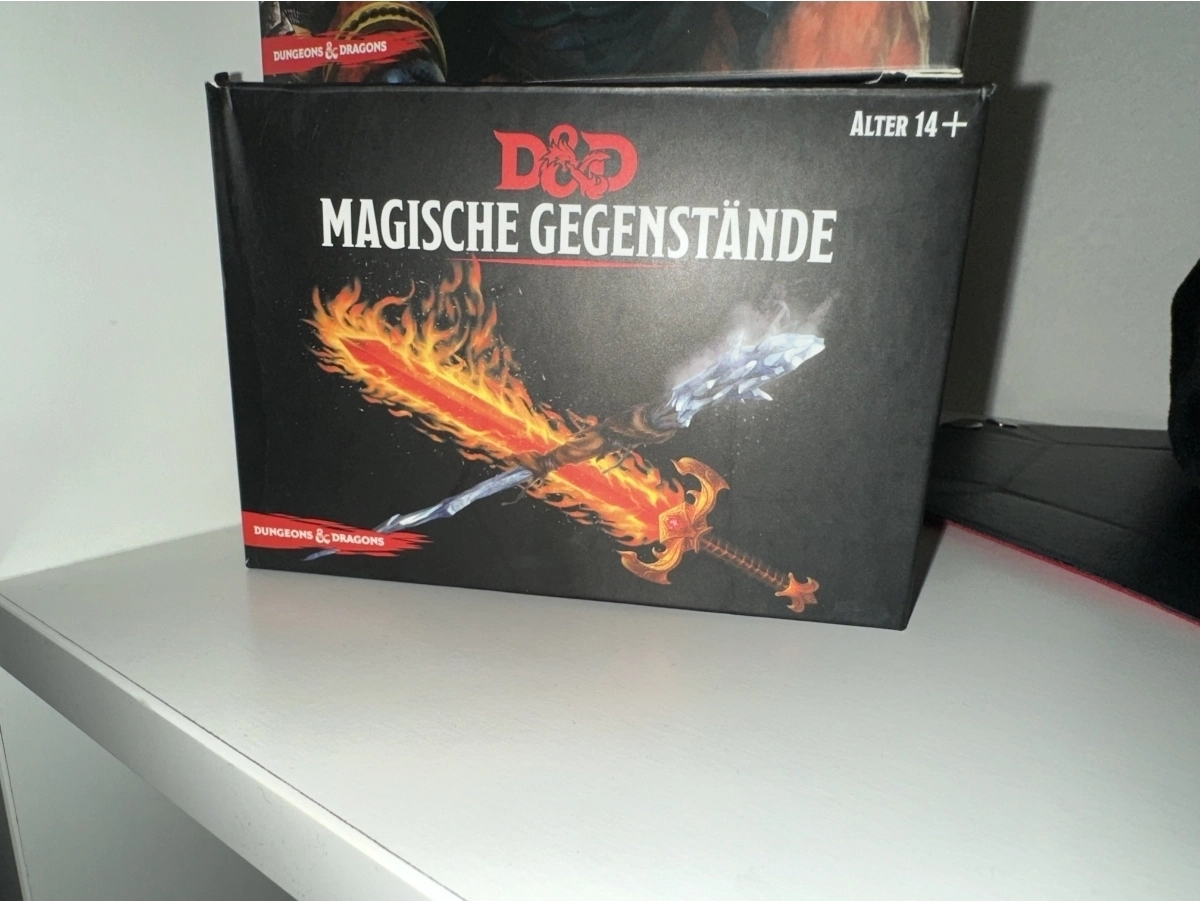 D&D: Magische Gegenstände (294 Karten) - DE - Bilderupload von Kunden