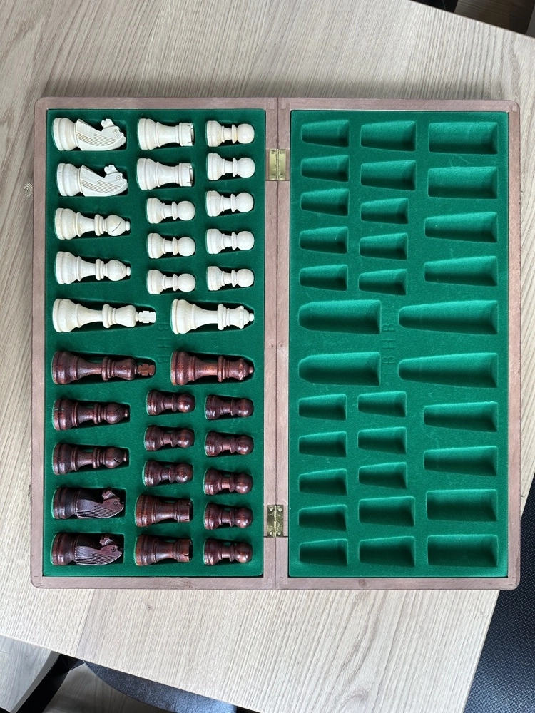 Schachkassette BHB Nr. 5 - 47.5cm - Bilderupload von Kunden