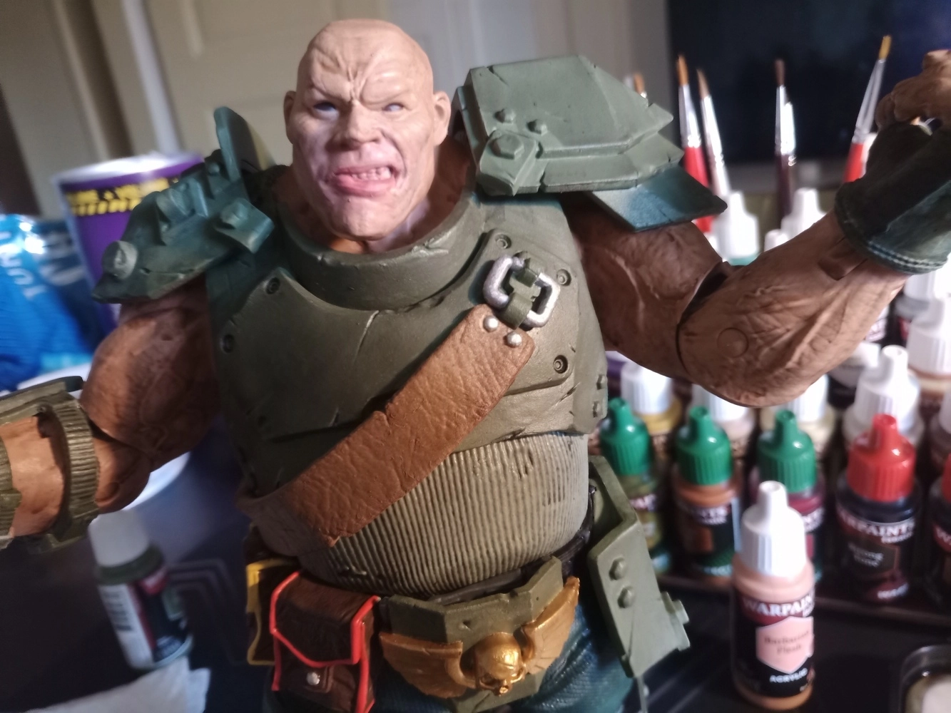 Warhammer 40k - Darktide Megafig. Ogryn (AP) 30 cm - Bilderupload von Kunden