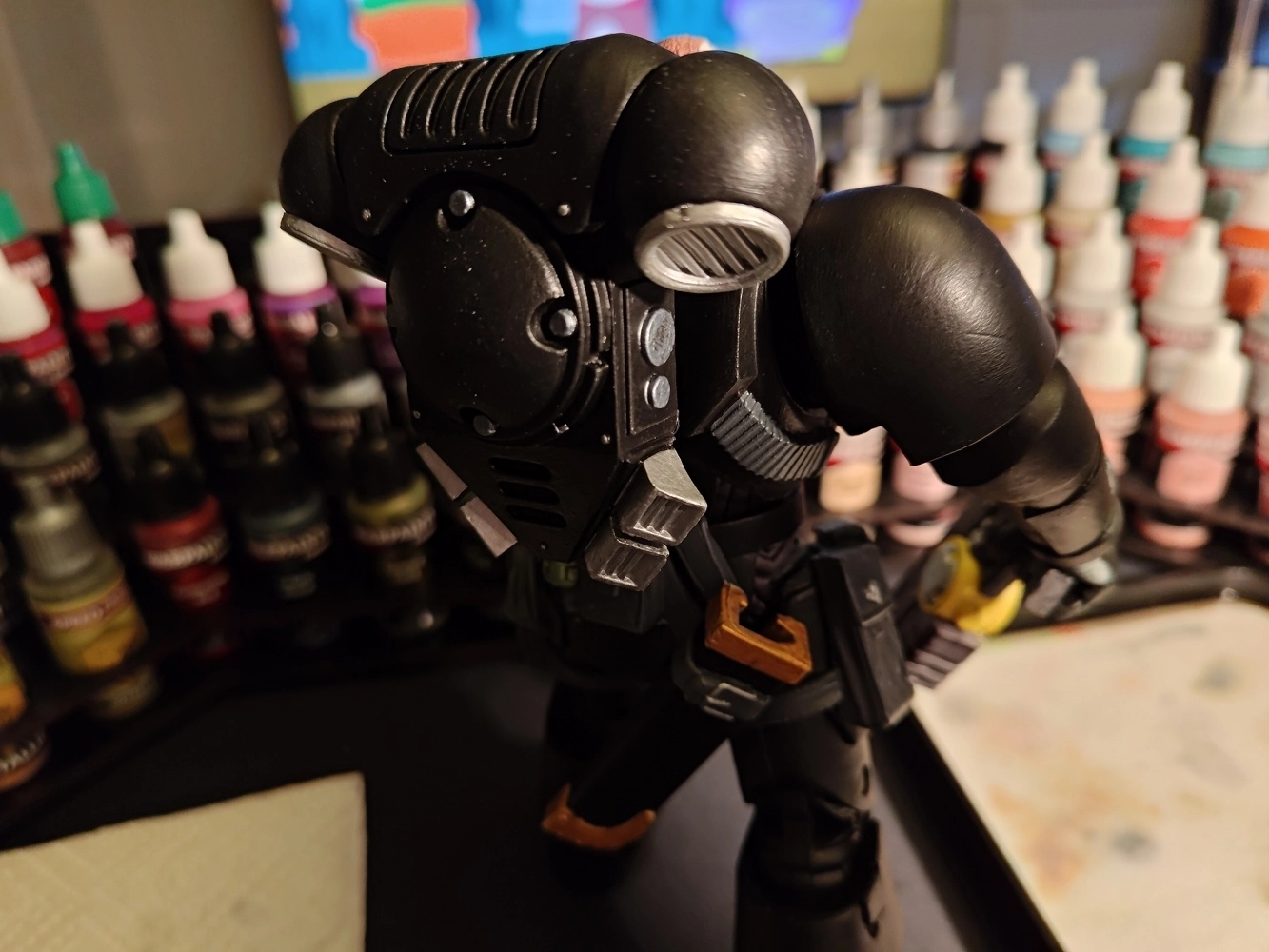 Warhammer 40k Actionfigur Space Marine Reiver (Artist Proof) with Grapnel Launcher 18 cm - Bilderupload von Kunden