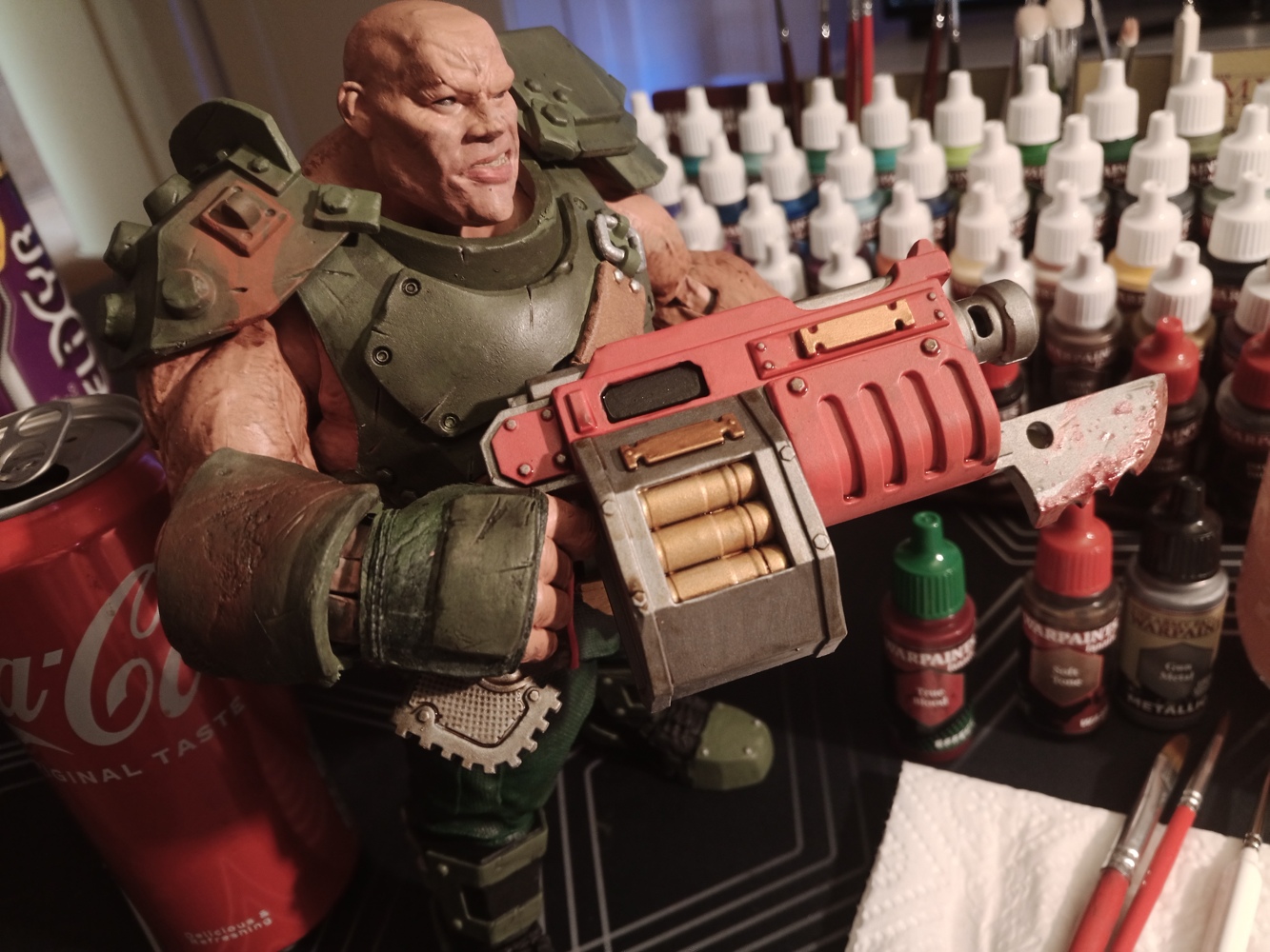 Warhammer 40k - Darktide Megafig. Ogryn (AP) 30 cm - Customer image upload