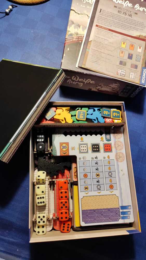 Sortiereinsatz für Die weisse Burg (The White Castle ) - UV-Print - Customer image upload