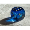 Nebula 16mm d6 Oceanic/gold Luminary Dice Block (12 dice) - Customer image upload