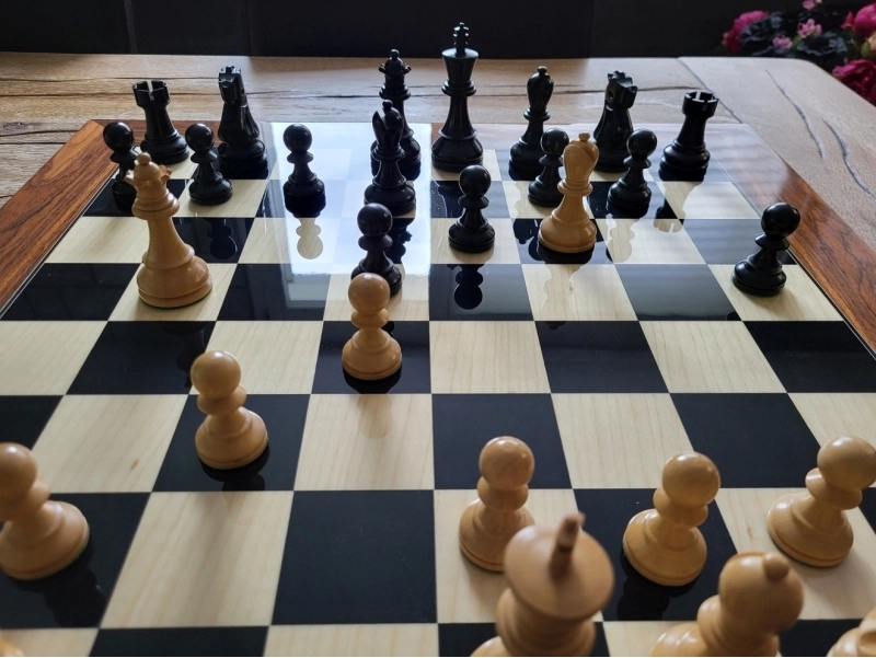 Schachspiel El Classico - 55cm - Customer image upload