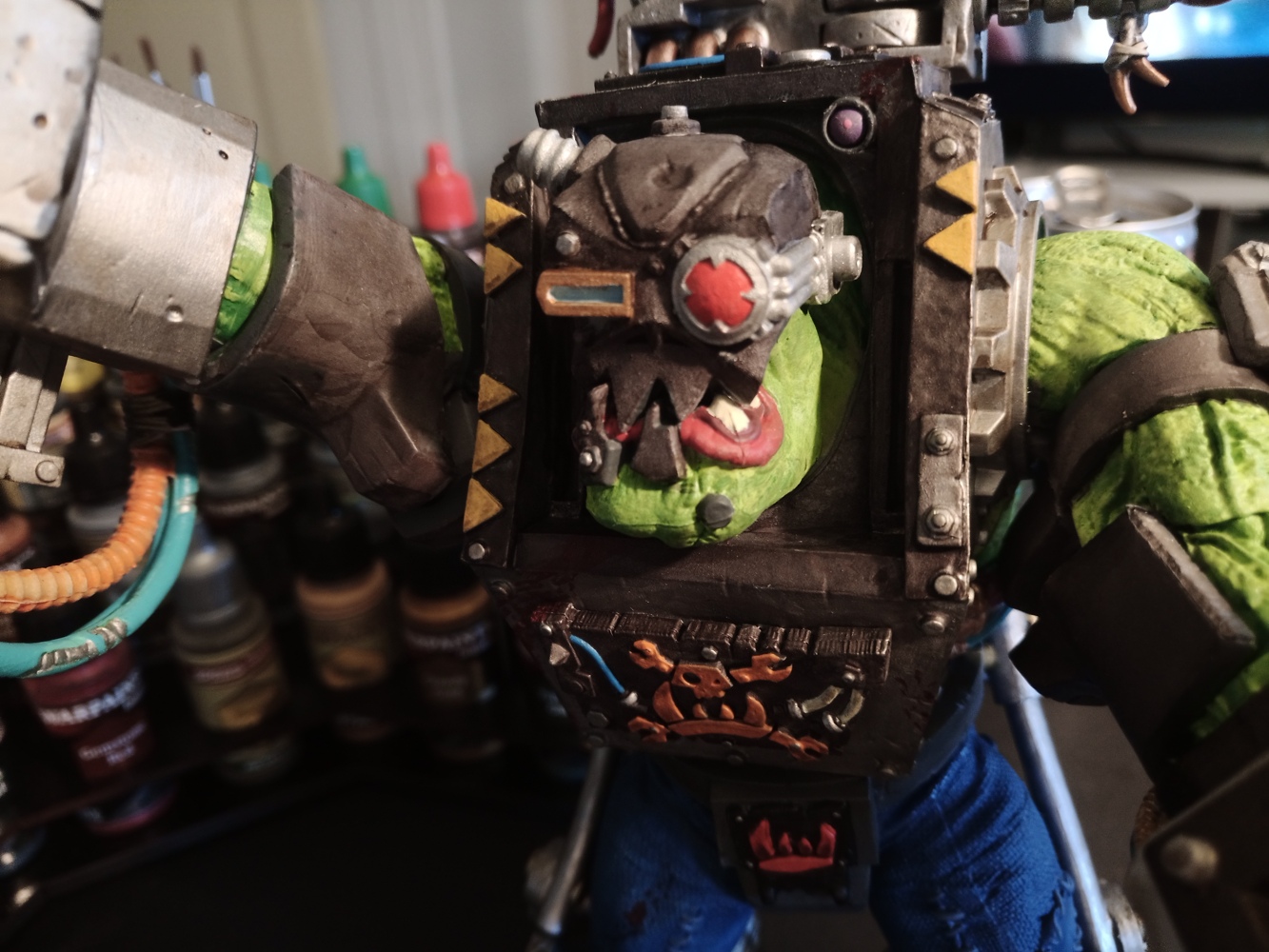 Warhammer 40k Actionfigur Ork Big Mek (Artist Proof) 30 cm - Customer image upload