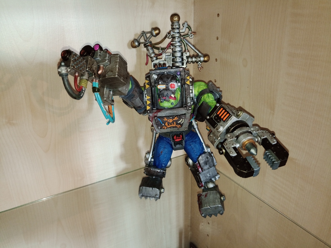 Warhammer 40k Actionfigur Ork Big Mek (Artist Proof) 30 cm - Customer image upload
