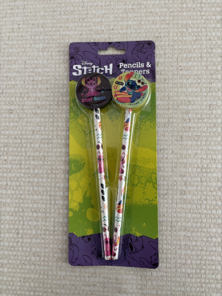Lilo And Stitch Pencils (Acid Pops) Pencils And Toppers 2Pk - Customer image upload