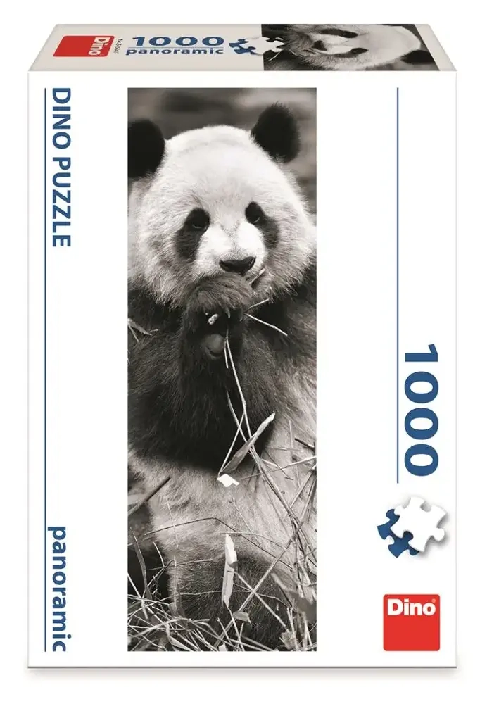 Panda im Gras
