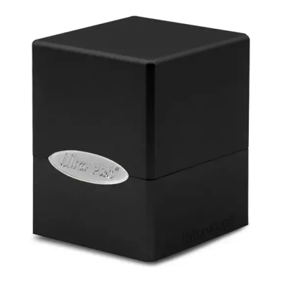 UP - Deck Box - Satin Cube - Jet Black