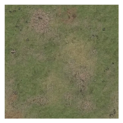 Grassy Fields Gaming Mat 3x3 (90 x 90 cm)