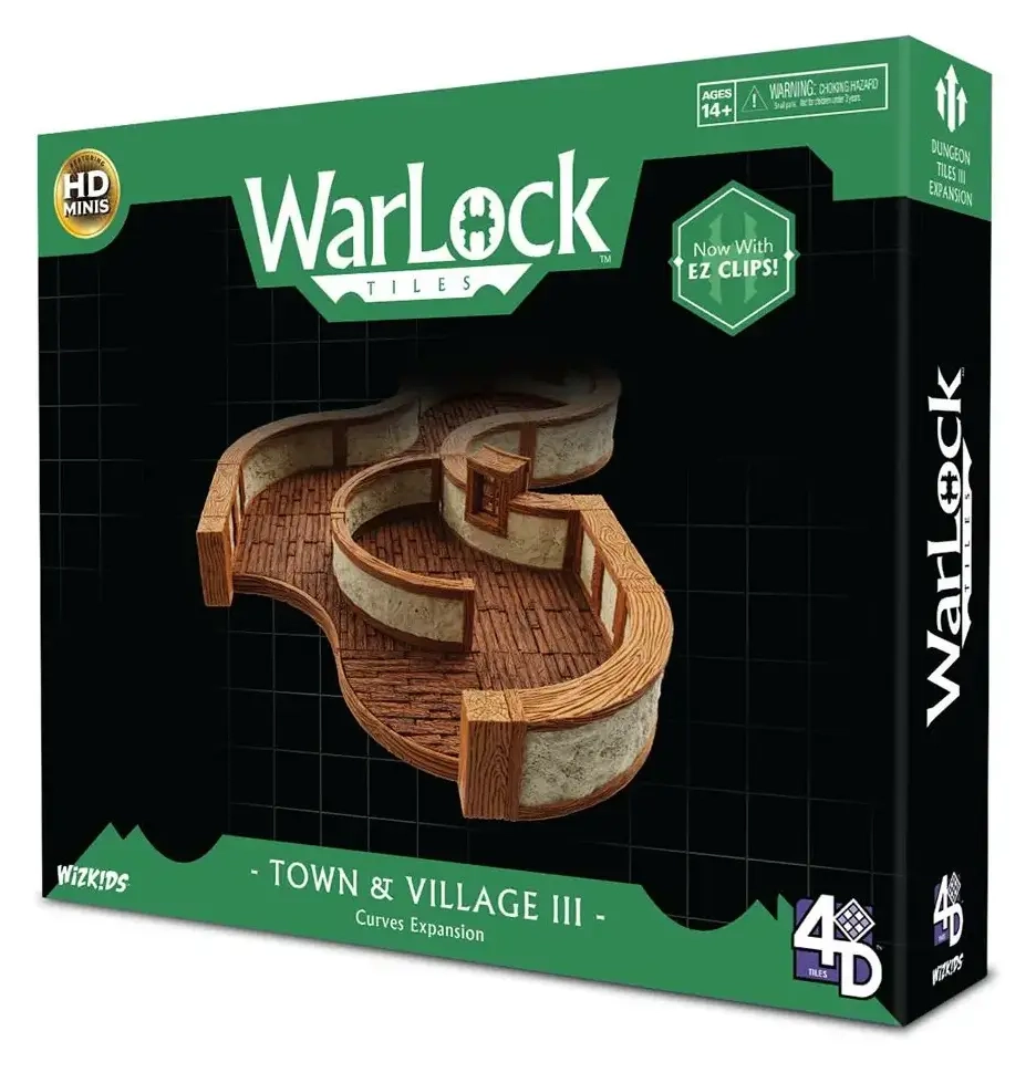 WarLock Tiles: Town & Village III - Curves