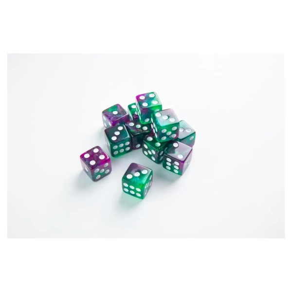 Galaxy Series - Aurora - D6 Dice Set 16 mm (12 pcs)