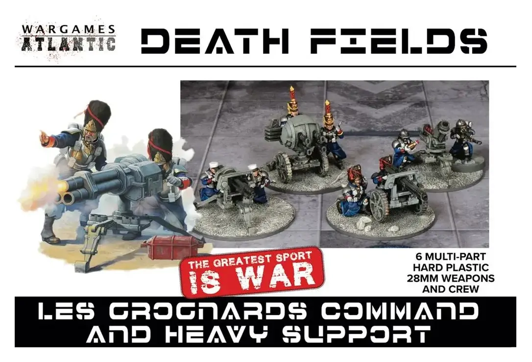 Death Fields - Les Grognards Command and Heavy Support - EN