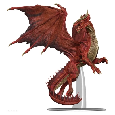 D&D Icons of the Realms Premium Miniatur vorbemalt Adult Red Dragon 20 cm