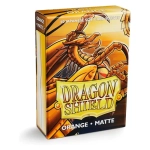 Dragon Shield Small Sleeves - Japanese Matte Orange (60 Sleeves)