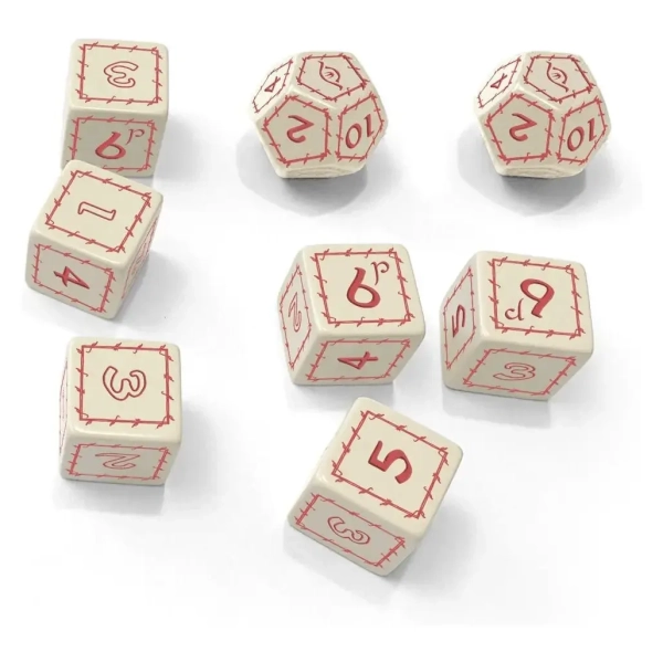 The One Ring RPG White Dice Set