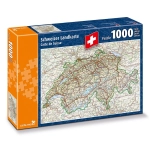 Schweizer Landkarte