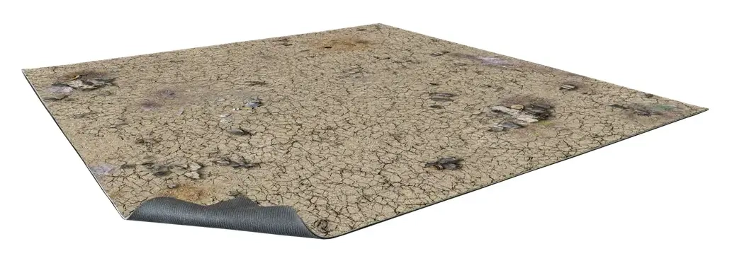 Desert Wasteland Gaming Mat 3x3 (90 x 90 cm)