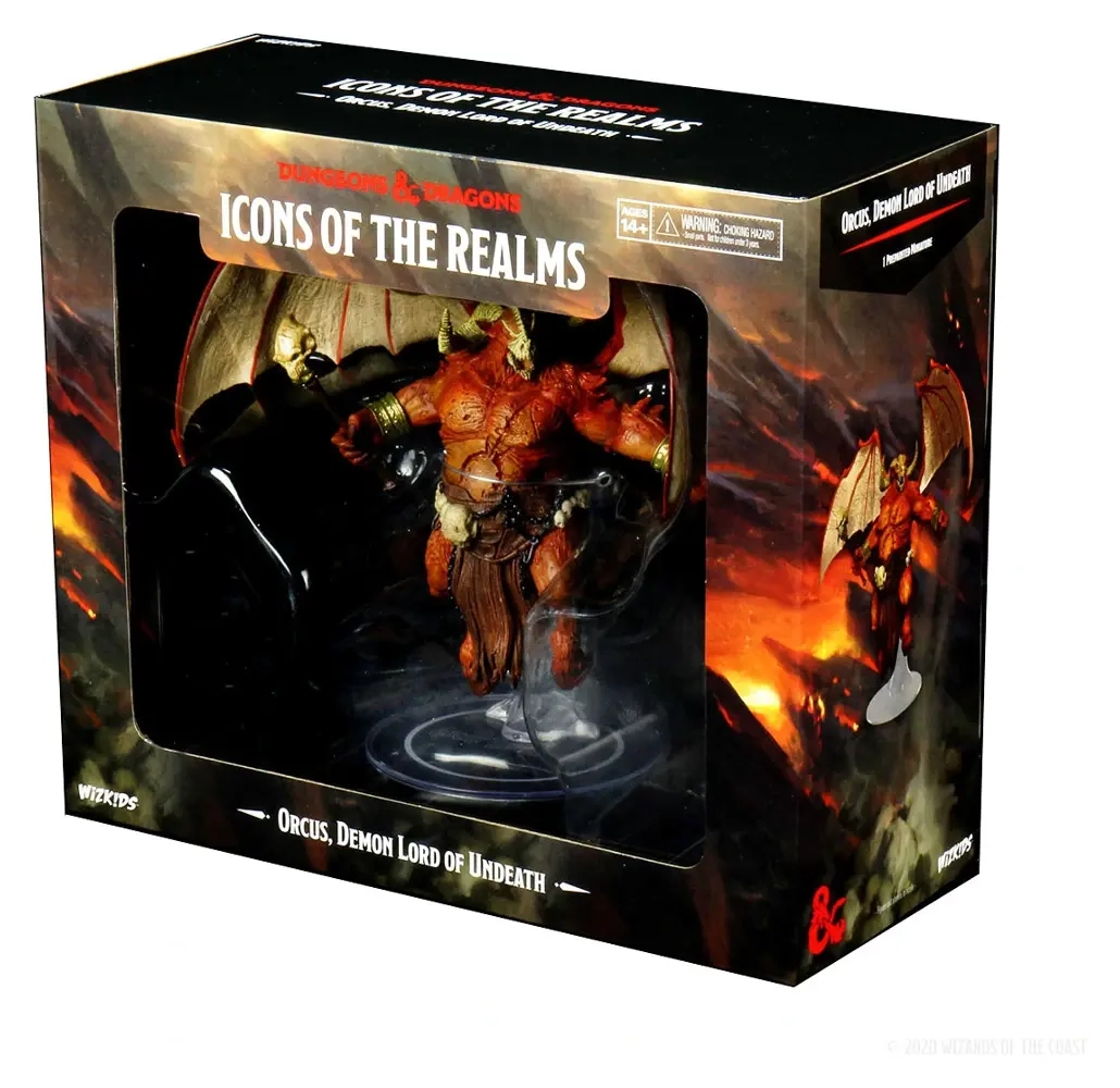D&D Icons of the Realms: Demon Lord - Orcus, Demon Lord of Undeath Premium Figure