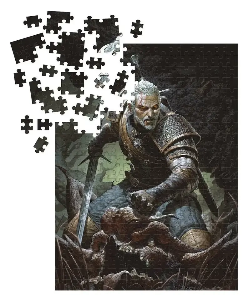 The Witcher 3 Wild Hunt Puzzle Geralt - Trophy