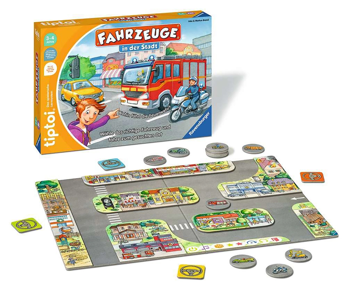 Tiptoi Fahrzeuge in der Stadt