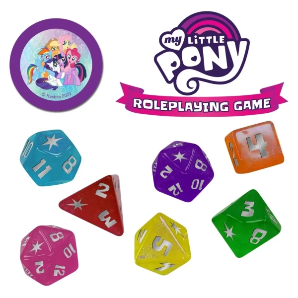 My Little Pony RPG Dice Set My Little Pony RPG Dice Set