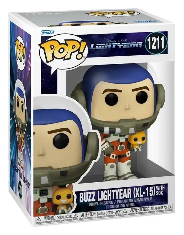 Funko POP! Disney: Lightyear- Buzz Lightyear w/Sox (XL-15 Suit)