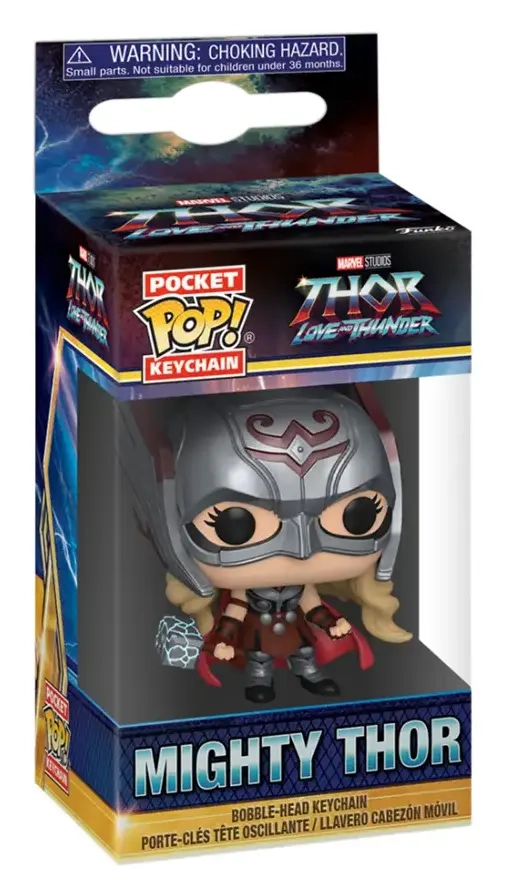 Funko POP! Keychain: Thor L&T - Mighty Thor