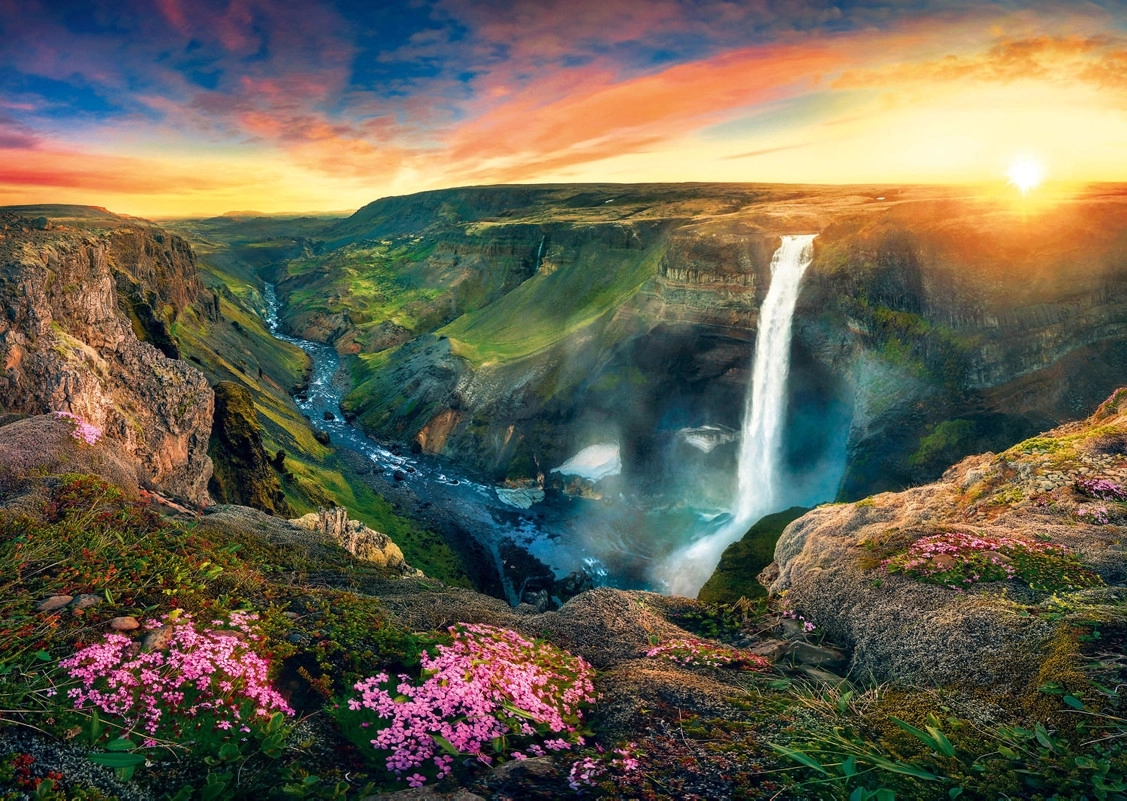 Háifoss Waterfall - Iceland