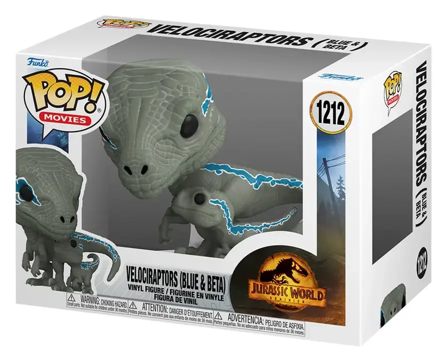 Funko POP! Movies: JW3 - Blue & Beta