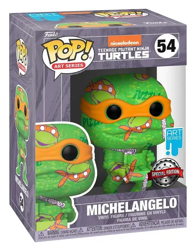 Funko POP! Artist Series: TMNT 2 - Michaelangelo