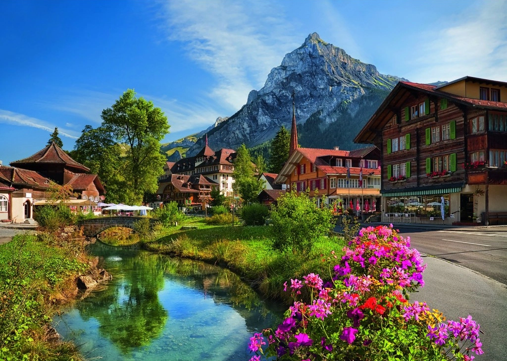 Alpen im Sommer - Kandersteg