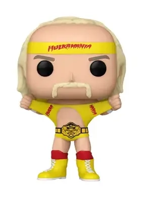 Funko POP! WWE: Hulkamania with belt