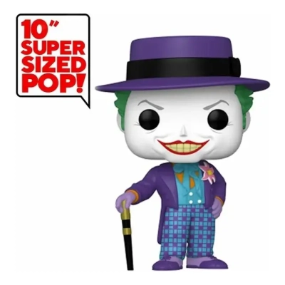 Funko POP! Jumbo: Batman 1989- Joker w/Hat (Exclusive)