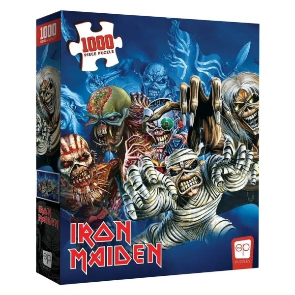 Iron Maiden - The Faces of Eddie - 1000 Teile Puzzle
