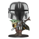 Funko POP! StarWars: Mandalorian - 10 Mandalorian w/ Child Vinyl Figure 25cm"