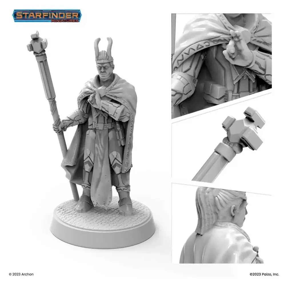 Starfinder Lashunta Male Priest